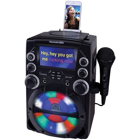 KARAOKE USA CD+G Karaoke System with 4.3" Color TFT Screen GQ740